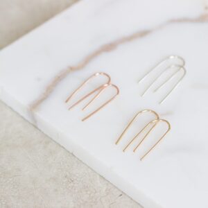 Mjöll Arch Earrings - Image 3
