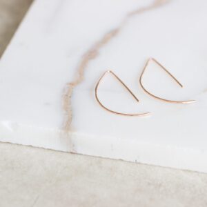 Mjöll Half Circle Earrings