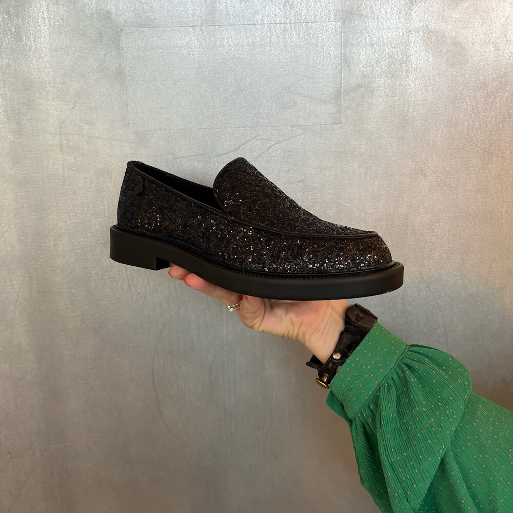 Copenhagen-Shoes-Loafers-Cphs-Black-Glitter
