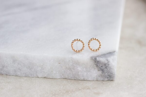 Mjöll Delicate Dot Earrings