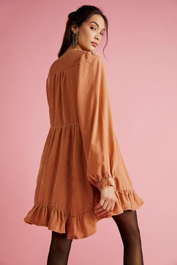 Free People Estella Velvet Mini - Image 4
