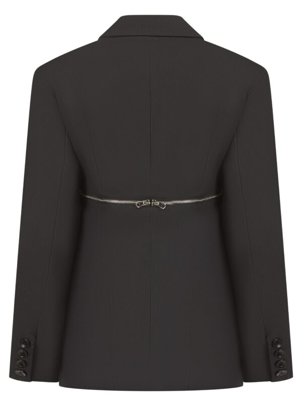Svart Studio Rally Zip Blazer - Image 4
