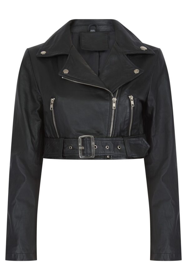 Svart Studio Anita leather Jacket - Image 5