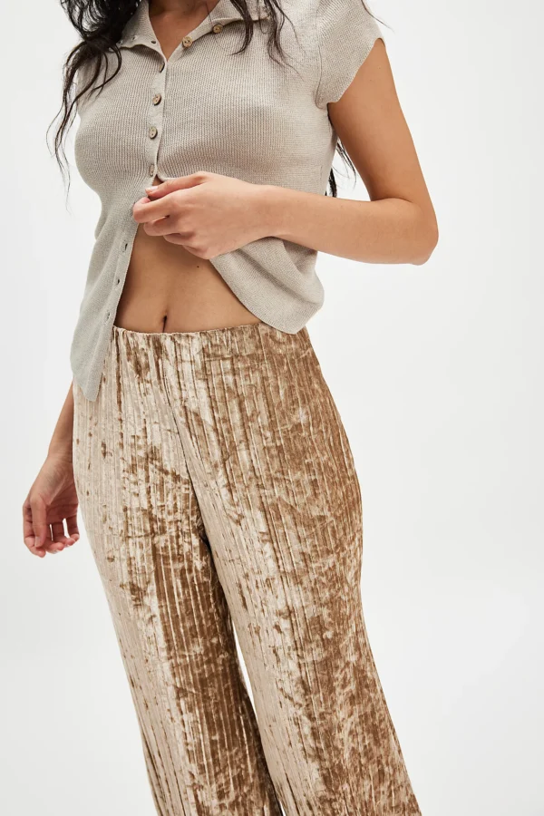 Free People Star Sign Velvet Pants - Image 4