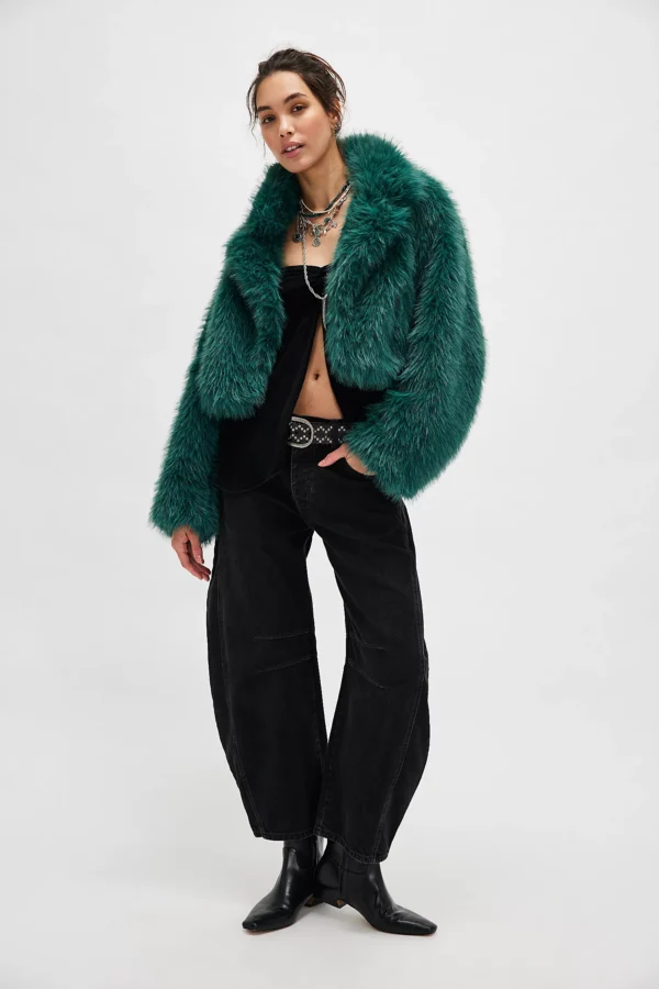 Free People Paris Cropped Fur - Image 3