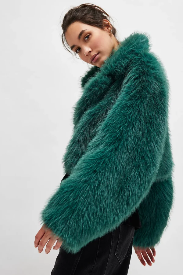 Free People Paris Cropped Fur