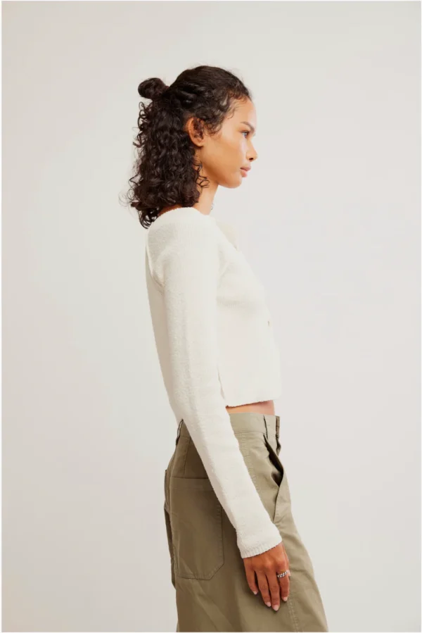 Free People Sydney Shrunken Cardi - Image 3