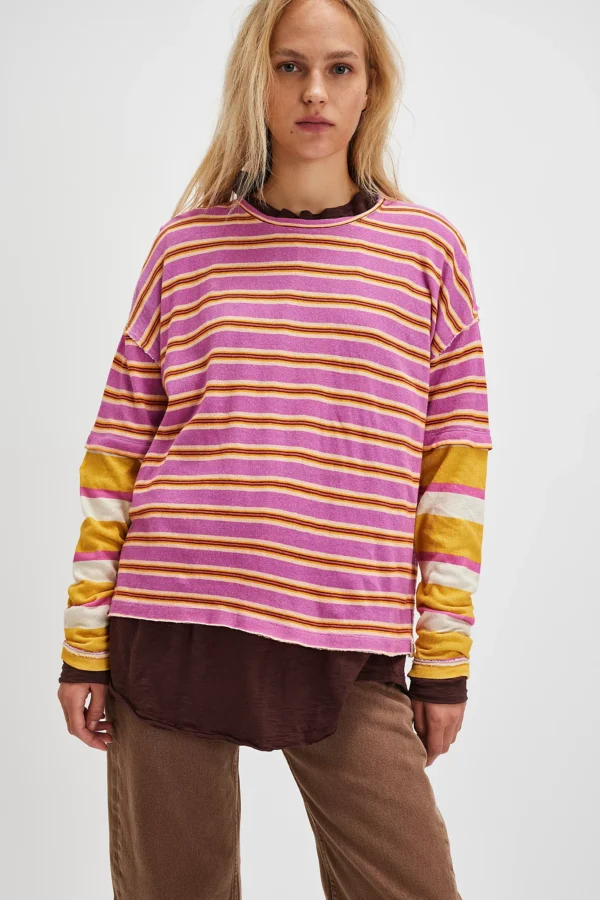 Free People Nina Stripe Long Sleeve - Image 2