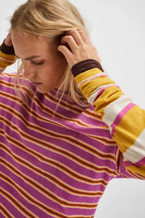 Free People Nina Stripe Long Sleeve - Image 3