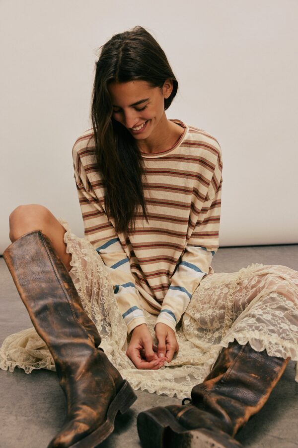 Free People Nina Stripe Long Sleeve - Image 2