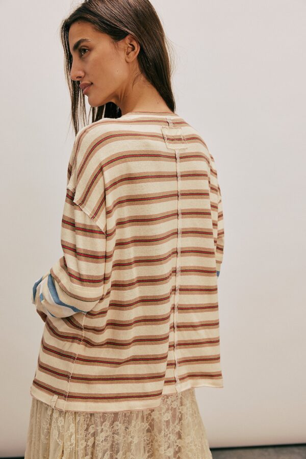Free People Nina Stripe Long Sleeve - Image 5