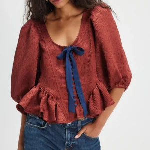 Free People Pamela Bow Top