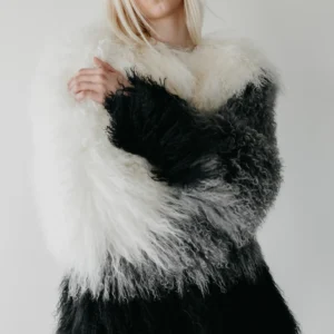 Svart studio Maya Long Coat