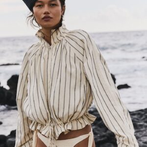 Free People Devon Balloon Striped