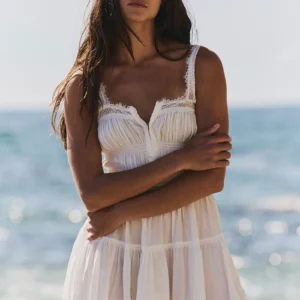 Free People So In Love Mini Slip